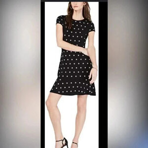 Michael Kors embroidered floral daisy dress size M